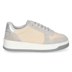 Aina Dames Sneakers Leer Gris